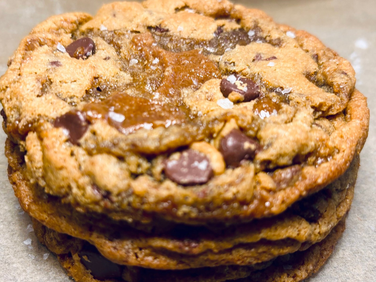 Chocolate Chip Cookie w/ Homemade Toffee & Flaky Sea Salt Cookie (3 pack)